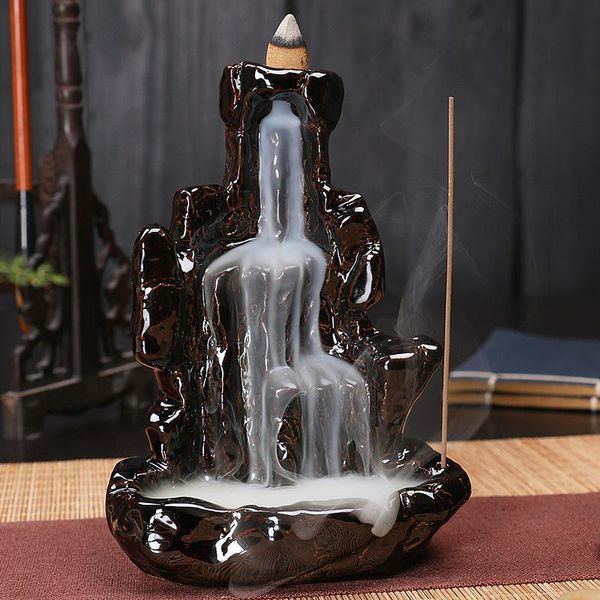 sachet bags mountain river handicraft incense holder smoke waterfall backflow stick burner ceramic the little monk censer
sachet bags mountain river handicraft incense holder smoke waterfall backflow stick burner ceramic the little monk censer