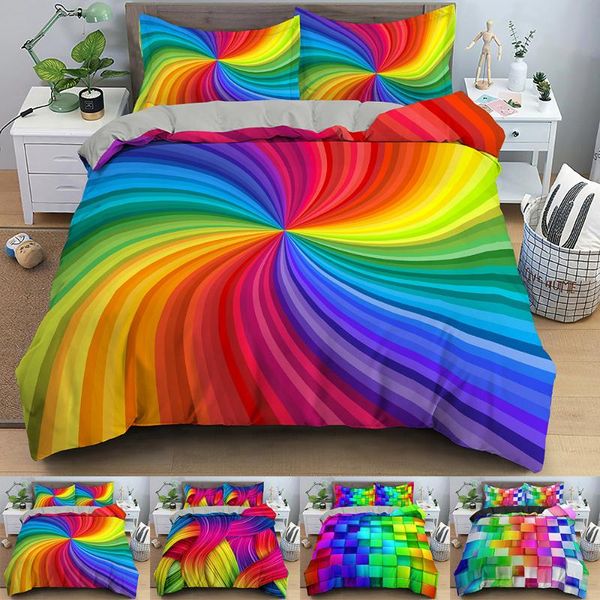 bedding sets 3d modern geometric twin king size microfiber bed duvet cover for bedroom rainbow swirl printed colorful
bedding sets 3d modern geometric twin king size microfiber bed duvet cover for bedroom rainbow swirl printed colorful