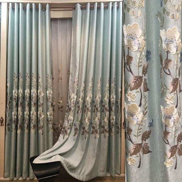 curtain & drapes 2021 chenille semi-blackout embossed embroidered european luxury finished product customization
curtain & drapes 2021 chenille semi-blackout embossed embroidered european luxury finished product customization