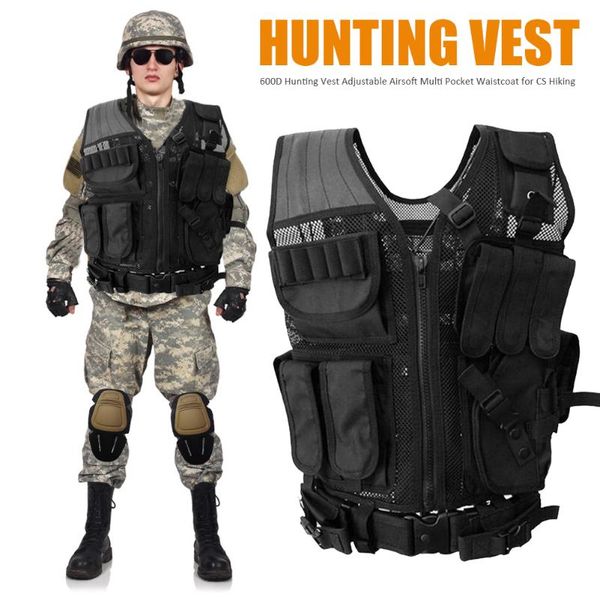 hunting jackets 600d tactical vest military combat armor vests mens army adjustable outdoor cs training, Camo;black
hunting jackets 600d tactical vest military combat armor vests mens army adjustable outdoor cs training, Camo;black