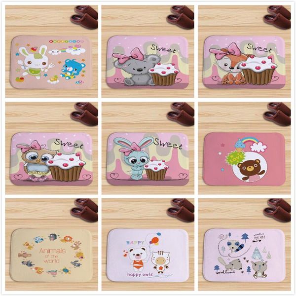 cushion/decorative pillow cartoon animal welcome floor mats cat printed bathroom kitchen carpets doormats anti-slip tapete dog mat for livin
cushion/decorative pillow cartoon animal welcome floor mats cat printed bathroom kitchen carpets doormats anti-slip tapete dog mat for livin