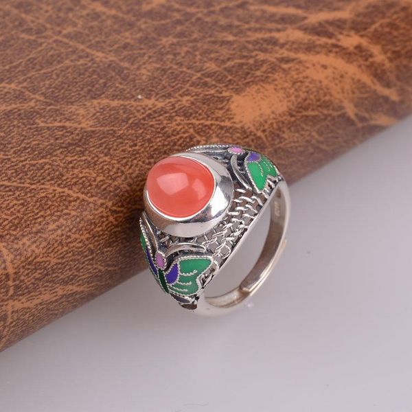 cluster rings meibapj natural red agate gemstone cloisonne ring for women real 925 sterling silver fine charm party jewelry, Golden;silver
cluster rings meibapj natural red agate gemstone cloisonne ring for women real 925 sterling silver fine charm party jewelry, Golden;silver