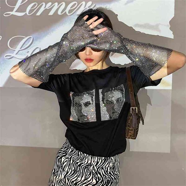 women sequined bling shiny long sleeves t shirt lady sparkling tees clothes party nightclub black for woman 210330, White
women sequined bling shiny long sleeves t shirt lady sparkling tees clothes party nightclub black for woman 210330, White