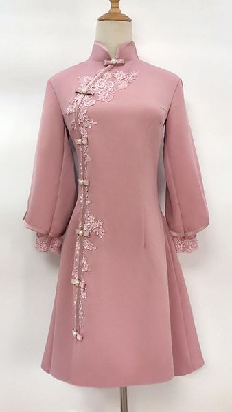 ethnic clothing 2021 chinese traditional dress women cheongsam mandarin colla elegant dresses qi pao vestidos aodai female qipao, Red
ethnic clothing 2021 chinese traditional dress women cheongsam mandarin colla elegant dresses qi pao vestidos aodai female qipao, Red