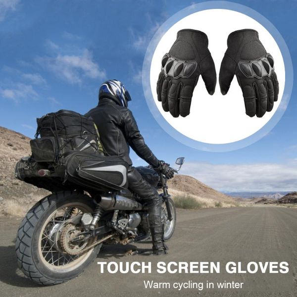 cycling gloves outdoor full finger camping training tactical protection touch screen non slip winter warm, Black 
cycling gloves outdoor full finger camping training tactical protection touch screen non slip winter warm, Black