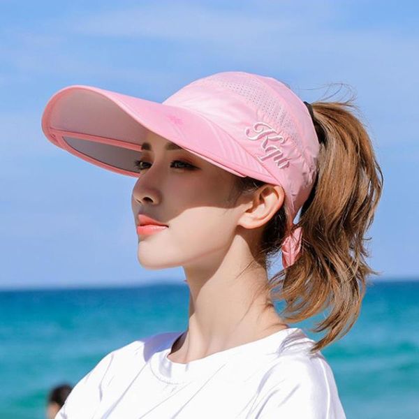 outdoor hats 2021 summer sun hat with big brim sport beach women's visor wide elastic golf breathable sweat absorbent, Black;white
outdoor hats 2021 summer sun hat with big brim sport beach women's visor wide elastic golf breathable sweat absorbent, Black;white