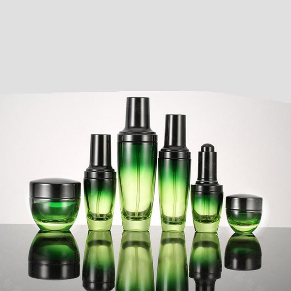 storage bottles & jars 20pcs empty green glass bottle face cream jar small eye cosmetic container 15g 50g
storage bottles & jars 20pcs empty green glass bottle face cream jar small eye cosmetic container 15g 50g