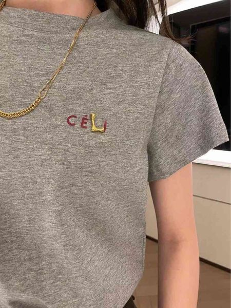 2021 new and summer tracksuits round neck versatile spring loose design letter short sleeve t-shirt, Gray
2021 new and summer tracksuits round neck versatile spring loose design letter short sleeve t-shirt, Gray
