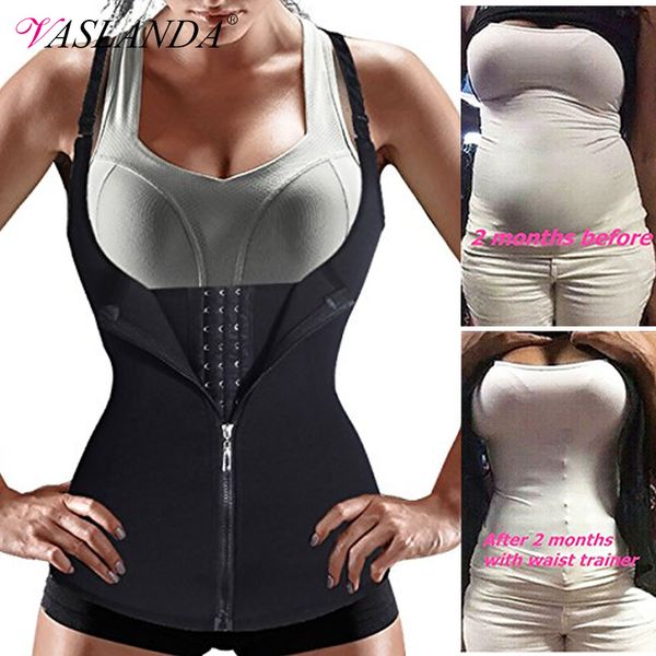 women waist trainer vest body shaper slimming shirts workout tank shapewear sweat sauna suits modeling straps corset
women waist trainer vest body shaper slimming shirts workout tank shapewear sweat sauna suits modeling straps corset