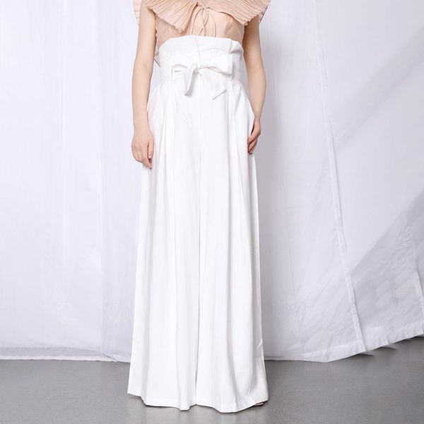 women's pants & capris polyester solid full length women straight wide leg high-waist loose lady sashes trousers white khaki, Black;white
women's pants & capris polyester solid full length women straight wide leg high-waist loose lady sashes trousers white khaki, Black;white