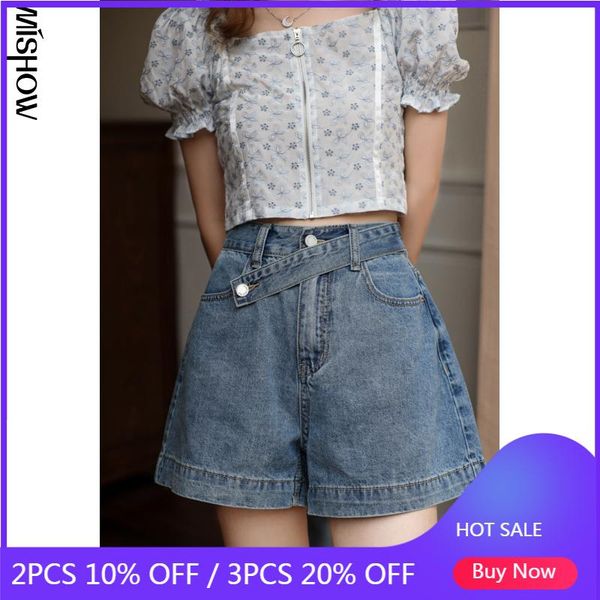 women's jeans mishow flare shorts women 2021 summer cotton denim high waist loose streetwear cargo pants mxa24k0025, Blue
women's jeans mishow flare shorts women 2021 summer cotton denim high waist loose streetwear cargo pants mxa24k0025, Blue