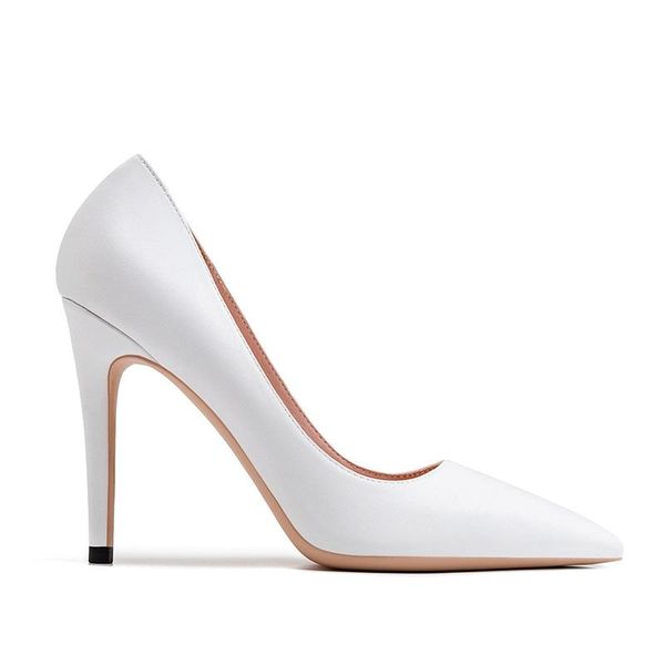 dress shoes spring solid color pointed toe all-match stiletto single banquet large size small professional women's shoe, Black
dress shoes spring solid color pointed toe all-match stiletto single banquet large size small professional women's shoe, Black