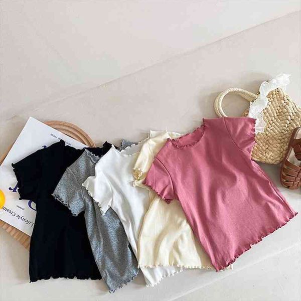 summer baby girls pure color t shirts korean style toddlers kids short sleeve casual all match children tees, Blue
summer baby girls pure color t shirts korean style toddlers kids short sleeve casual all match children tees, Blue