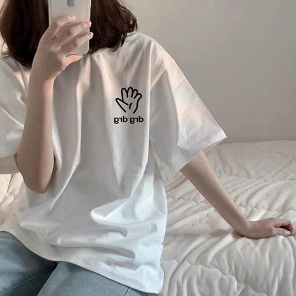 clothing 2021 summer women's korean version of the loose short-sleeved student harajuku style t-shirt wome, White
clothing 2021 summer women's korean version of the loose short-sleeved student harajuku style t-shirt wome, White