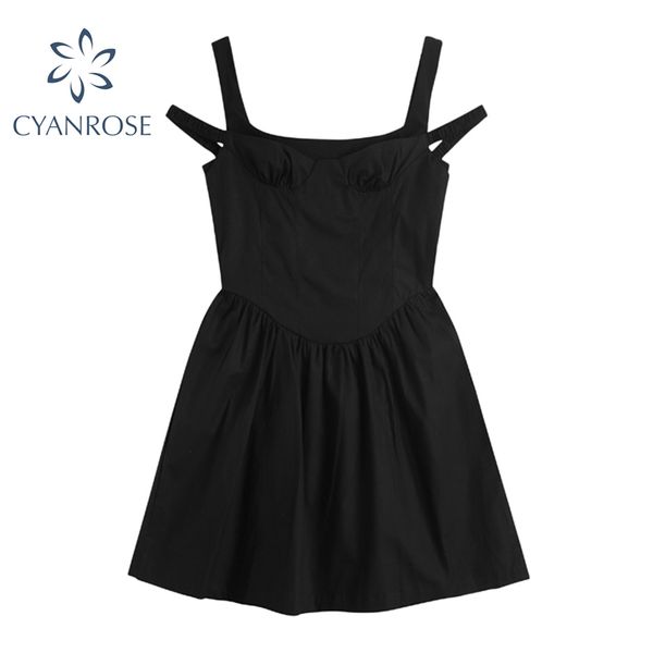 off shoulder spaghetti strap dress black women's crop frock high waist slim elegant c patchwork design retro solid ladies 210417, Black;gray
off shoulder spaghetti strap dress black women's crop frock high waist slim elegant c patchwork design retro solid ladies 210417, Black;gray