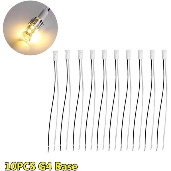 lamp holders & bases 10-50pcs g4 socket, 20cm 30cm 50cm 100cm white mr16 gu5.3 12v crystal for led 220v halogen light bulb holder b k8o8
lamp holders & bases 10-50pcs g4 socket, 20cm 30cm 50cm 100cm white mr16 gu5.3 12v crystal for led 220v halogen light bulb holder b k8o8