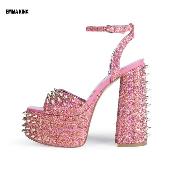 sandals high heel blingbling flake sandalswomen wedding party shoes open toe ankle strap rivet platform summer 2021, Black
sandals high heel blingbling flake sandalswomen wedding party shoes open toe ankle strap rivet platform summer 2021, Black