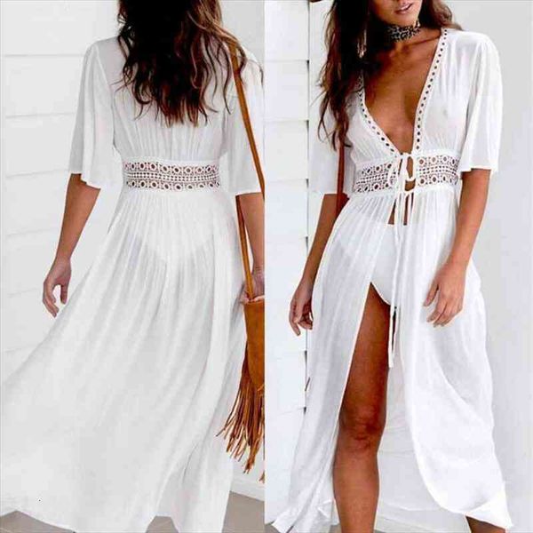 plus size s-xxxl women bathing swimsuit wrap pareo cover up beach dress sarong, White;black
plus size s-xxxl women bathing swimsuit wrap pareo cover up beach dress sarong, White;black