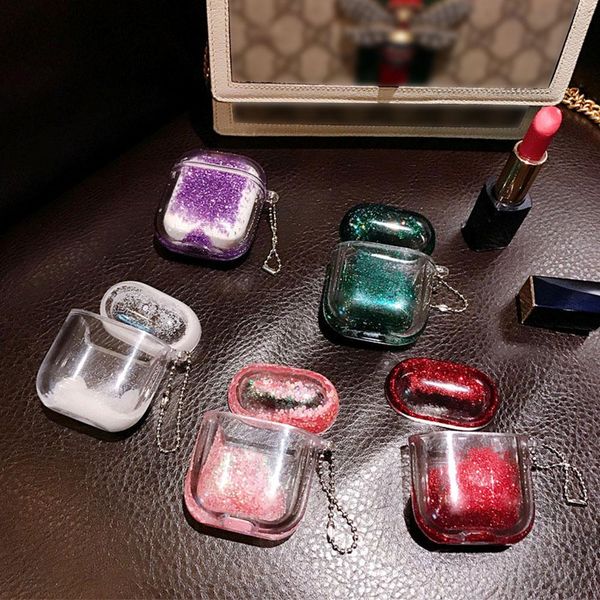 liquid quicksand earphone case for airpods 2 1 air pods glitter sequins headphone headset cover airpod protector shell
liquid quicksand earphone case for airpods 2 1 air pods glitter sequins headphone headset cover airpod protector shell