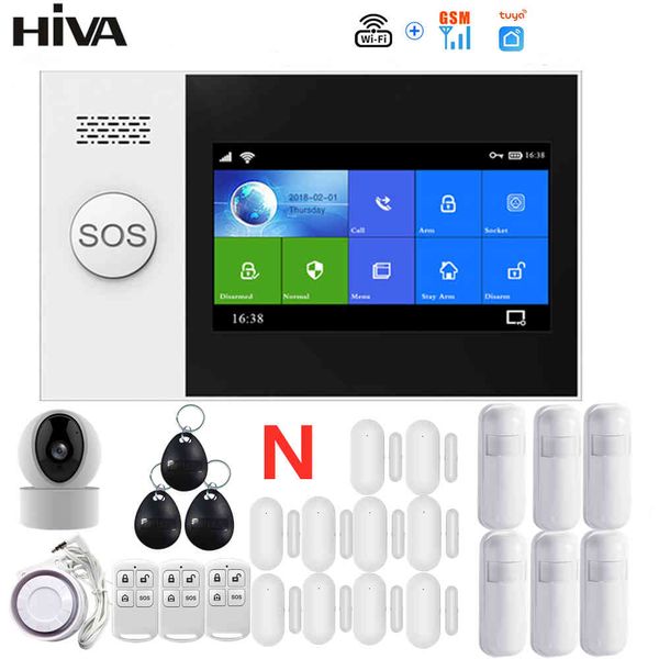 pg-107 tuya wireless wifi gsm home burglar system ip camera pir motion door sensor security alarm kit app control 
pg-107 tuya wireless wifi gsm home burglar system ip camera pir motion door sensor security alarm kit app control