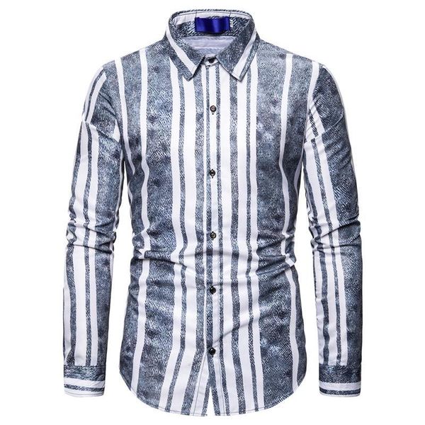 Men's Dress Shirts Men Fashion Casual Multicolor Striped Lapel Long-Sleeve Top Blouse Shirt Autumn Arrivals Camisa Masculina 44TB, White;black
Men's Dress Shirts Men Fashion Casual Multicolor Striped Lapel Long-Sleeve Top Blouse Shirt Autumn Arrivals Camisa Masculina 44TB, White;black