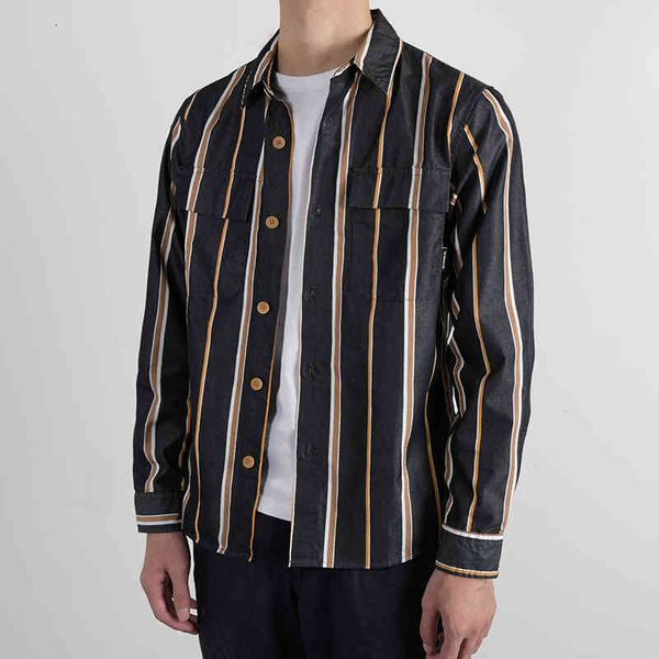 men's t-shirts japanese style striped long-sleeved trendy casual retro stripe shirt for men handsome shirts 90bm, White;black
men's t-shirts japanese style striped long-sleeved trendy casual retro stripe shirt for men handsome shirts 90bm, White;black