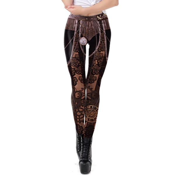 women's leggings fashion steampunk casual slim plus size female clothing elastic tight women pants push up workout fitness legging, Black
women's leggings fashion steampunk casual slim plus size female clothing elastic tight women pants push up workout fitness legging, Black