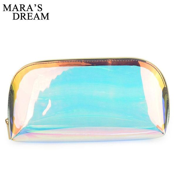 mara's dream women cosmetic cases creative transparent laser illusion pvc bag casual wash storage bags &
mara's dream women cosmetic cases creative transparent laser illusion pvc bag casual wash storage bags &