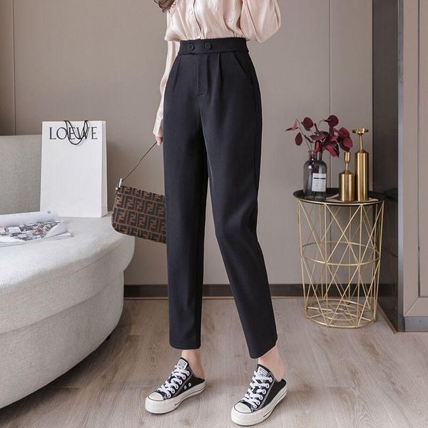 women's pants & capris 2021 spring and summer suit high waist drape loose straight feet casual bottoming harlan tide, Black;white
women's pants & capris 2021 spring and summer suit high waist drape loose straight feet casual bottoming harlan tide, Black;white