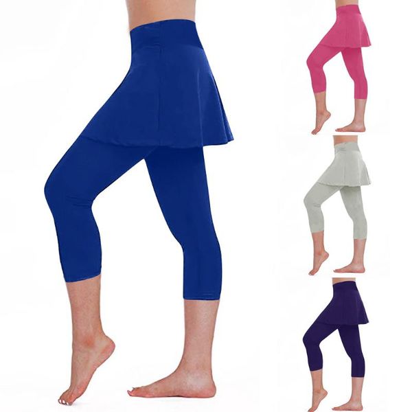 women's leggings 2021 women sports tennis dance fitness casual skirt pants cropped culottes, Black
women's leggings 2021 women sports tennis dance fitness casual skirt pants cropped culottes, Black