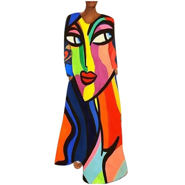 casual dresses vintage 3d printing maxi dress women spring autumn long sleeve bohemian round neck sundress beach vestidos, Black;gray
casual dresses vintage 3d printing maxi dress women spring autumn long sleeve bohemian round neck sundress beach vestidos, Black;gray