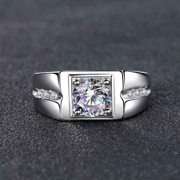 cluster rings jewelry 925 sterling silve moissanite simple diamond ring 1ct men's crystals mens jewellery silver, Golden;silver
cluster rings jewelry 925 sterling silve moissanite simple diamond ring 1ct men's crystals mens jewellery silver, Golden;silver