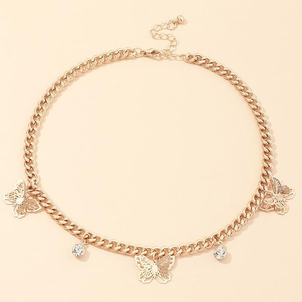 boho cute butterfly choker aesthetics necklace for women gold color clavicle chain 2021 trend female chocker jewelry gift pendant necklaces, Silver
boho cute butterfly choker aesthetics necklace for women gold color clavicle chain 2021 trend female chocker jewelry gift pendant necklaces, Silver