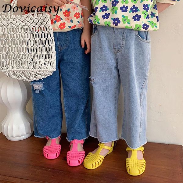 trousers 2021 korea kids pants straight ripped jeans solid loose girls simple casual children clothes, Blue
trousers 2021 korea kids pants straight ripped jeans solid loose girls simple casual children clothes, Blue