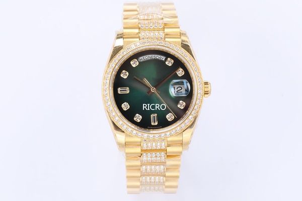 women's watch 36mm middle row diamond ring automatic mechanical movement sapphire frame fashion leisure sports, Slivery;brown
women's watch 36mm middle row diamond ring automatic mechanical movement sapphire frame fashion leisure sports, Slivery;brown