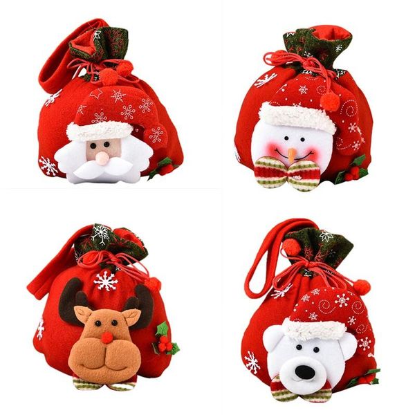 christmas decorations gift bag three-dimensional doll candy handbag 
christmas decorations gift bag three-dimensional doll candy handbag