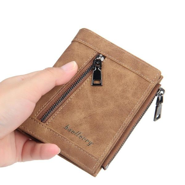 wallets baellerry wallet zipper men designer pu leather card holder thin with coin bag small money purses, Red;black
wallets baellerry wallet zipper men designer pu leather card holder thin with coin bag small money purses, Red;black