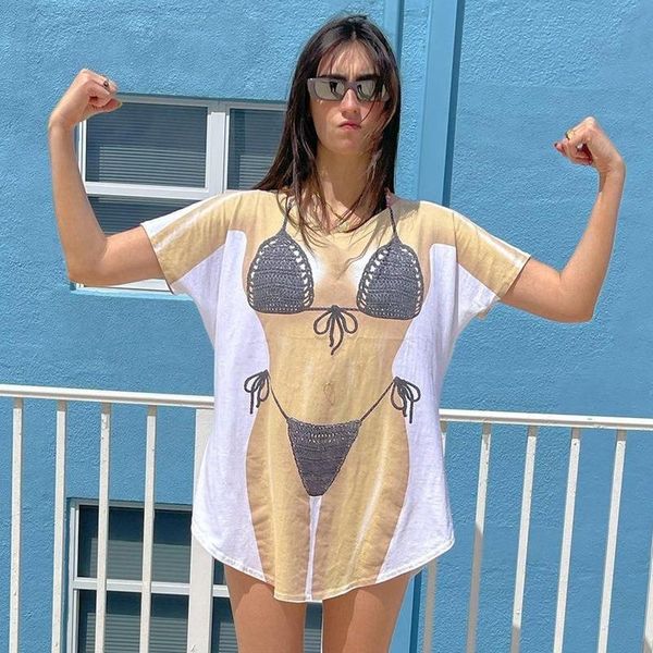 women's t-shirt ukcnsep summer funny printed graphics short sleeve oversized casual street wear loose tee shirts, White
women's t-shirt ukcnsep summer funny printed graphics short sleeve oversized casual street wear loose tee shirts, White