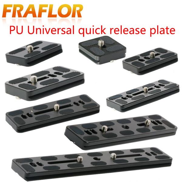 series aluminum alloy tripod head quick release plate pu40 pu50 pu60 pu70 p100 with 1/4 inch mounting screw for slr camera heads
series aluminum alloy tripod head quick release plate pu40 pu50 pu60 pu70 p100 with 1/4 inch mounting screw for slr camera heads