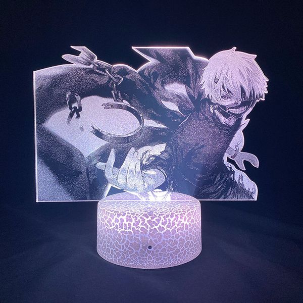 3d night light anime kaneki ken led nightlight for kid bedroom decor lighting child gift lamp atmosphere
3d night light anime kaneki ken led nightlight for kid bedroom decor lighting child gift lamp atmosphere