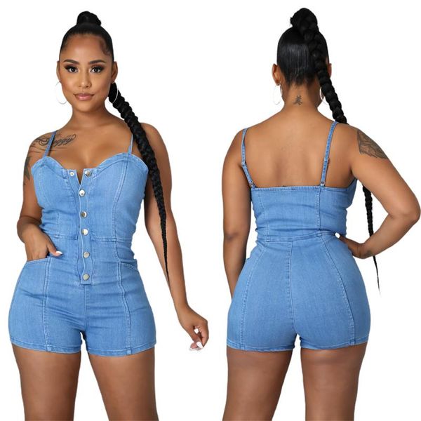plus size pants spaghetti strap jeans jumpsuit denim playsuit women 2021 buttons elegance cotton woman ladies short rompers, Black
plus size pants spaghetti strap jeans jumpsuit denim playsuit women 2021 buttons elegance cotton woman ladies short rompers, Black