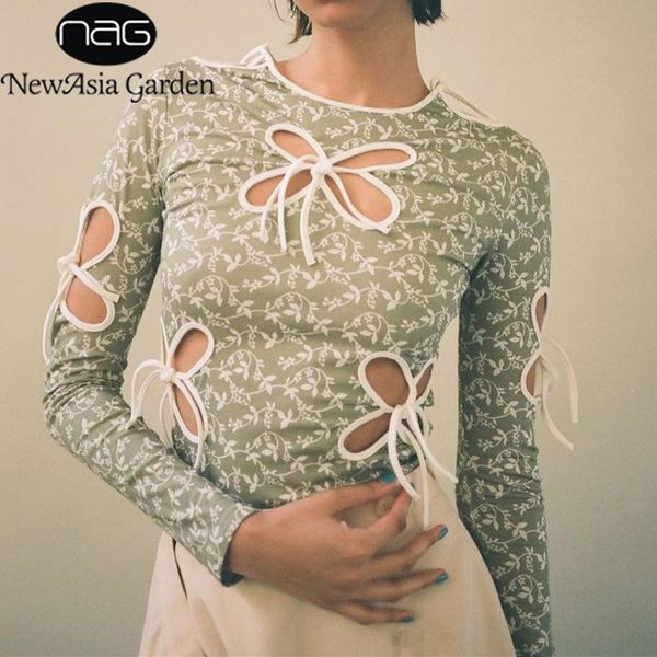 newasia floral print blouse cut out long sleeve tie up crewneck bodycon ladises women spring fashion casual streetwear 210413, White
newasia floral print blouse cut out long sleeve tie up crewneck bodycon ladises women spring fashion casual streetwear 210413, White