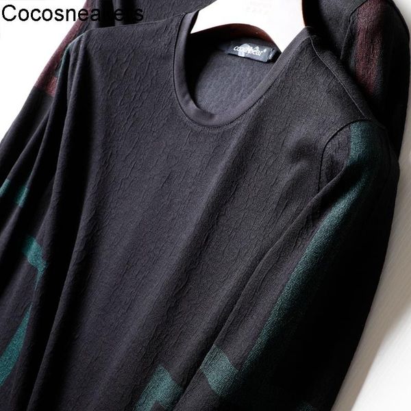 men's sweaters embossed silk cotton fabric spring 2021 geometric pattern round neck long sleeve t-shirt bottomed shirt, White;black
men's sweaters embossed silk cotton fabric spring 2021 geometric pattern round neck long sleeve t-shirt bottomed shirt, White;black