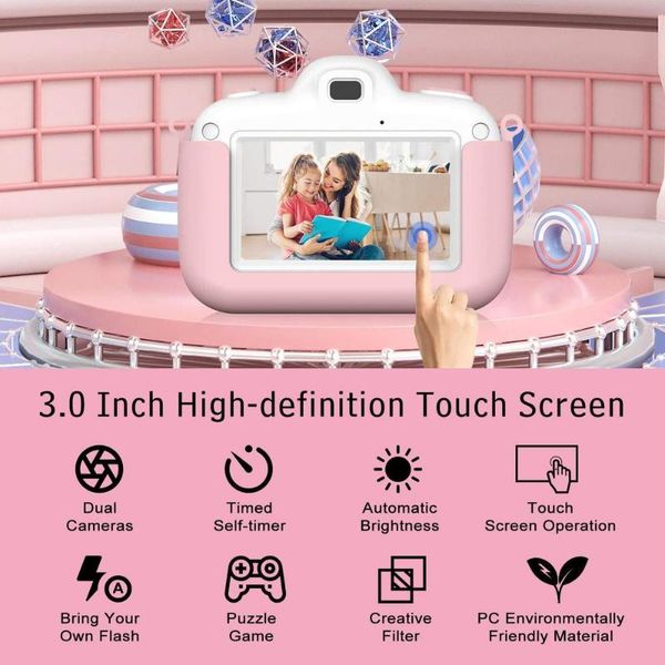 mini portable children camera 1800w touch screen front rear dual c7 3.0 inch ips full hd 320x640 camcorders
mini portable children camera 1800w touch screen front rear dual c7 3.0 inch ips full hd 320x640 camcorders