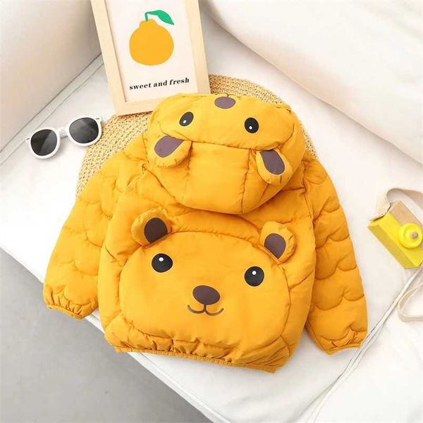 winter children's clothing coat hooded bear print jacket short infant outerwear baby boy girls jackets kids thin warm down coats 211011, Blue;gray
winter children's clothing coat hooded bear print jacket short infant outerwear baby boy girls jackets kids thin warm down coats 211011, Blue;gray