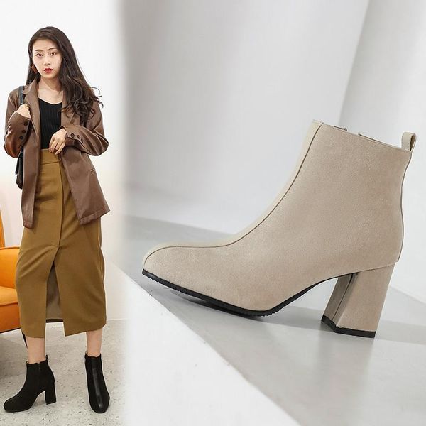 boots yqbtdl concise faux suede block high heel green black womens footwear autumn winter ladies heels ankle boot plus size 42
boots yqbtdl concise faux suede block high heel green black womens footwear autumn winter ladies heels ankle boot plus size 42