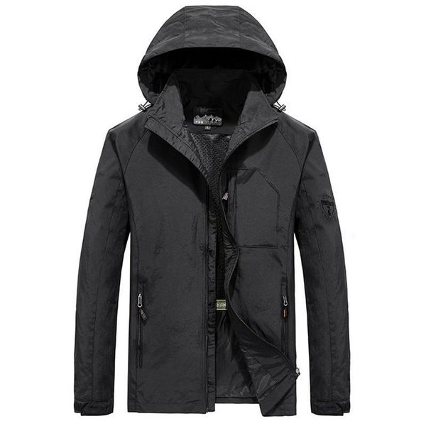 men's jackets waterproof military jacket spring autumn casual windbreaker mens breathable hooded outdoor thin coats clothes, Black;brown
men's jackets waterproof military jacket spring autumn casual windbreaker mens breathable hooded outdoor thin coats clothes, Black;brown