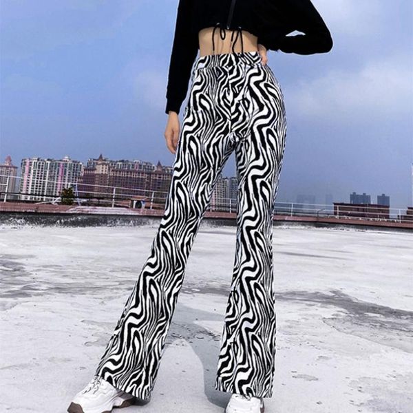 women's pants & capris women high waist flare vintage zebra striped animal pattern wide bell bottom trousers harajuku slim fit streetwe, Black;white
women's pants & capris women high waist flare vintage zebra striped animal pattern wide bell bottom trousers harajuku slim fit streetwe, Black;white