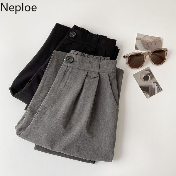 neploe casual women pantalon spring high waist wide leg pants korean fashion loose straight trousers mujer new bottoms 210422, Black;white
neploe casual women pantalon spring high waist wide leg pants korean fashion loose straight trousers mujer new bottoms 210422, Black;white
