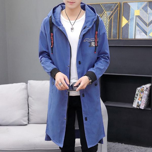 men's trench coats windbreaker mid-length 2021 spring and autumn youth coat, Tan;black
men's trench coats windbreaker mid-length 2021 spring and autumn youth coat, Tan;black